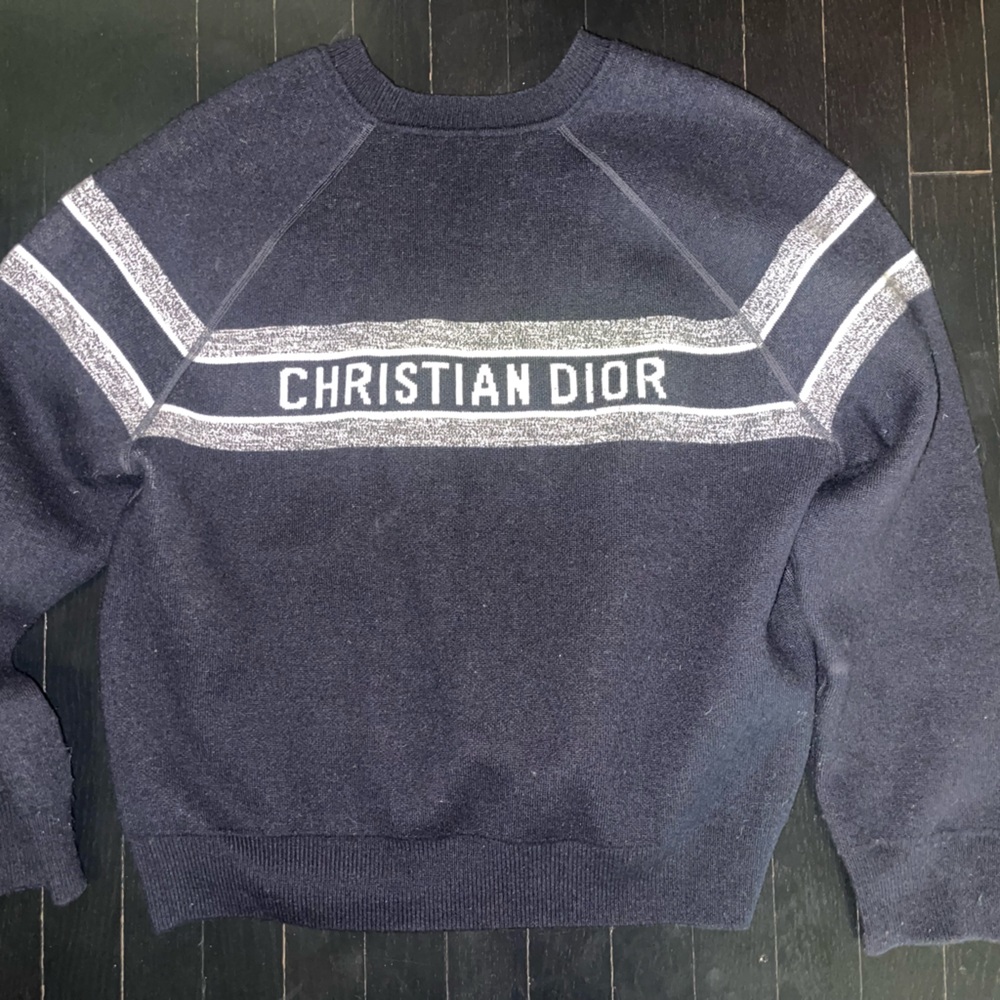 Dior REVERSIBLE CREW-NECK SWEATER